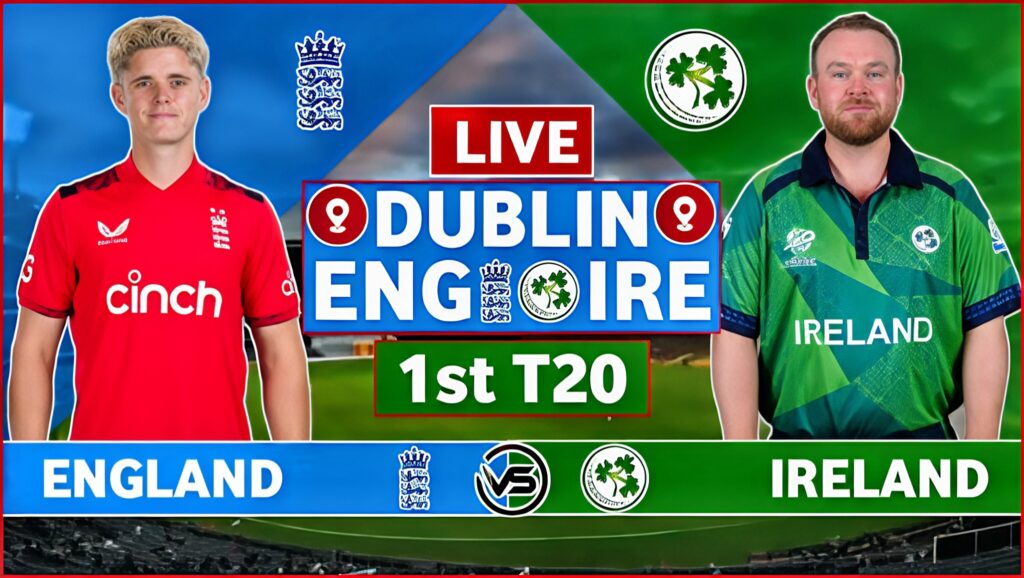 England vs Ireland T20 match promotion